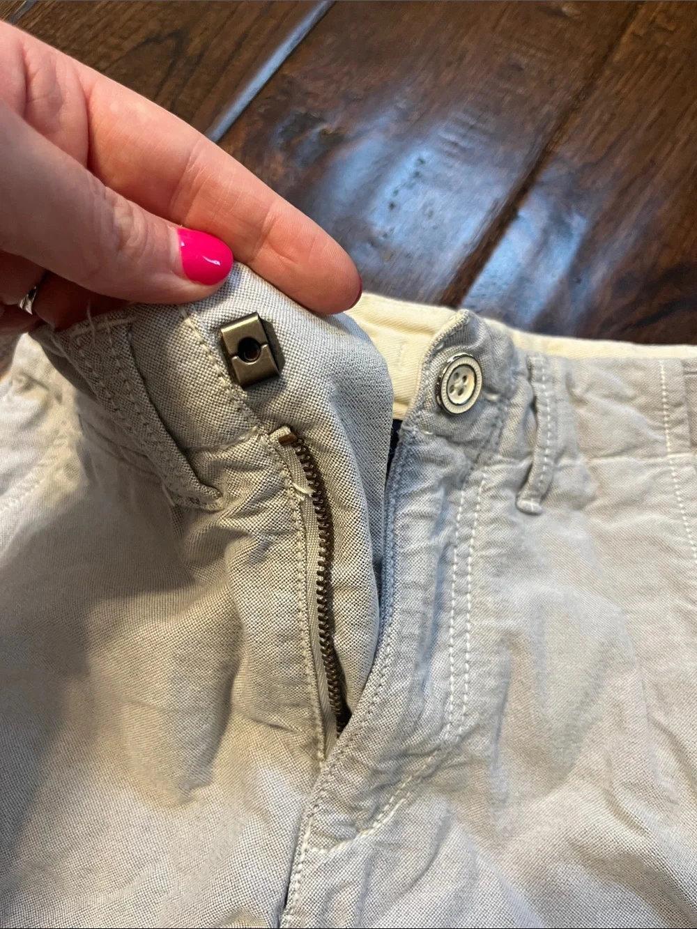 Kids Casual Light Gray Shorts